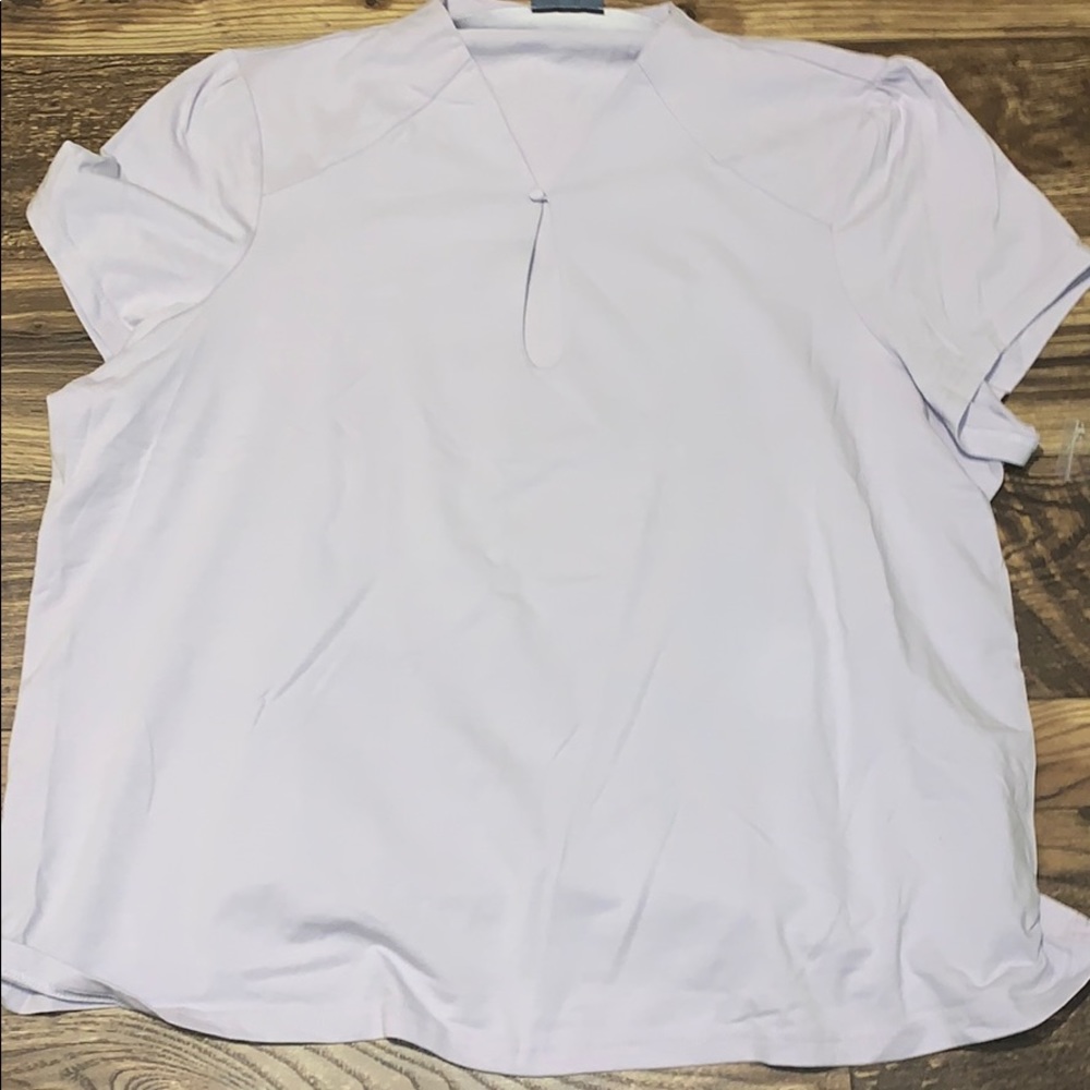 Lilac blouse plus
